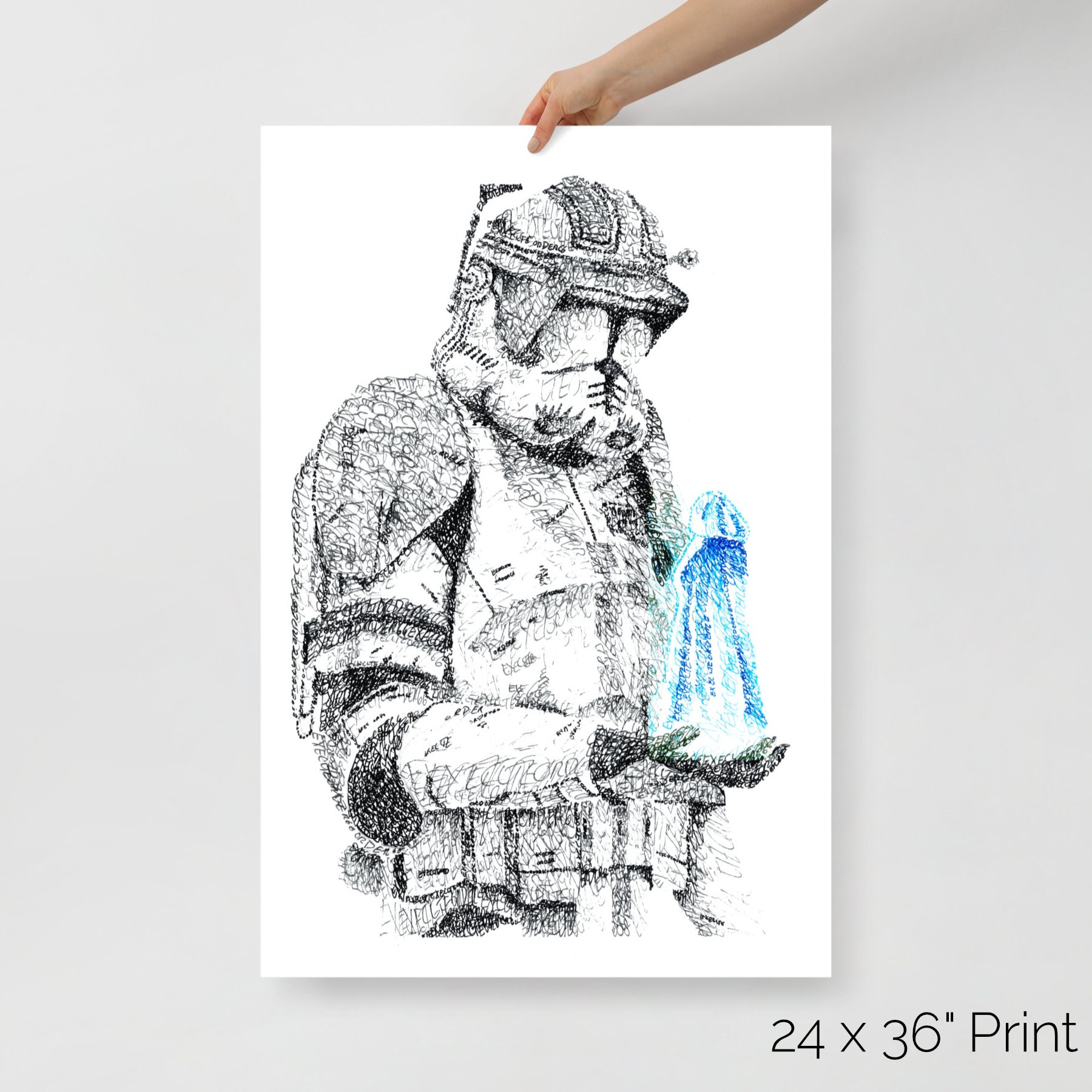Order 66 Word Art Portrait Print - Etsy