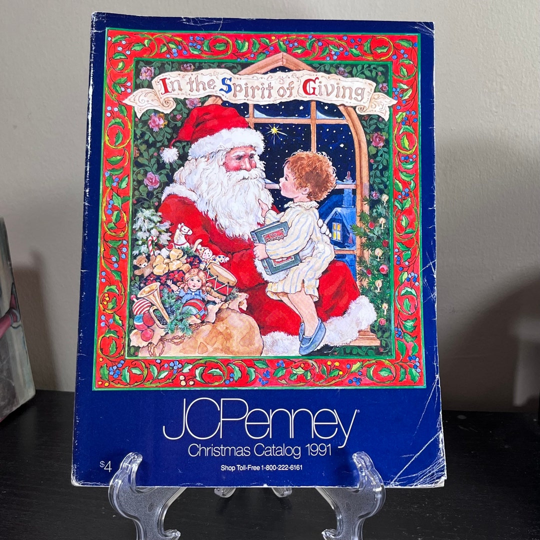 Vintage 1991 Jcpenney Christmas Catalog 90s Toys Fashion Wish Book