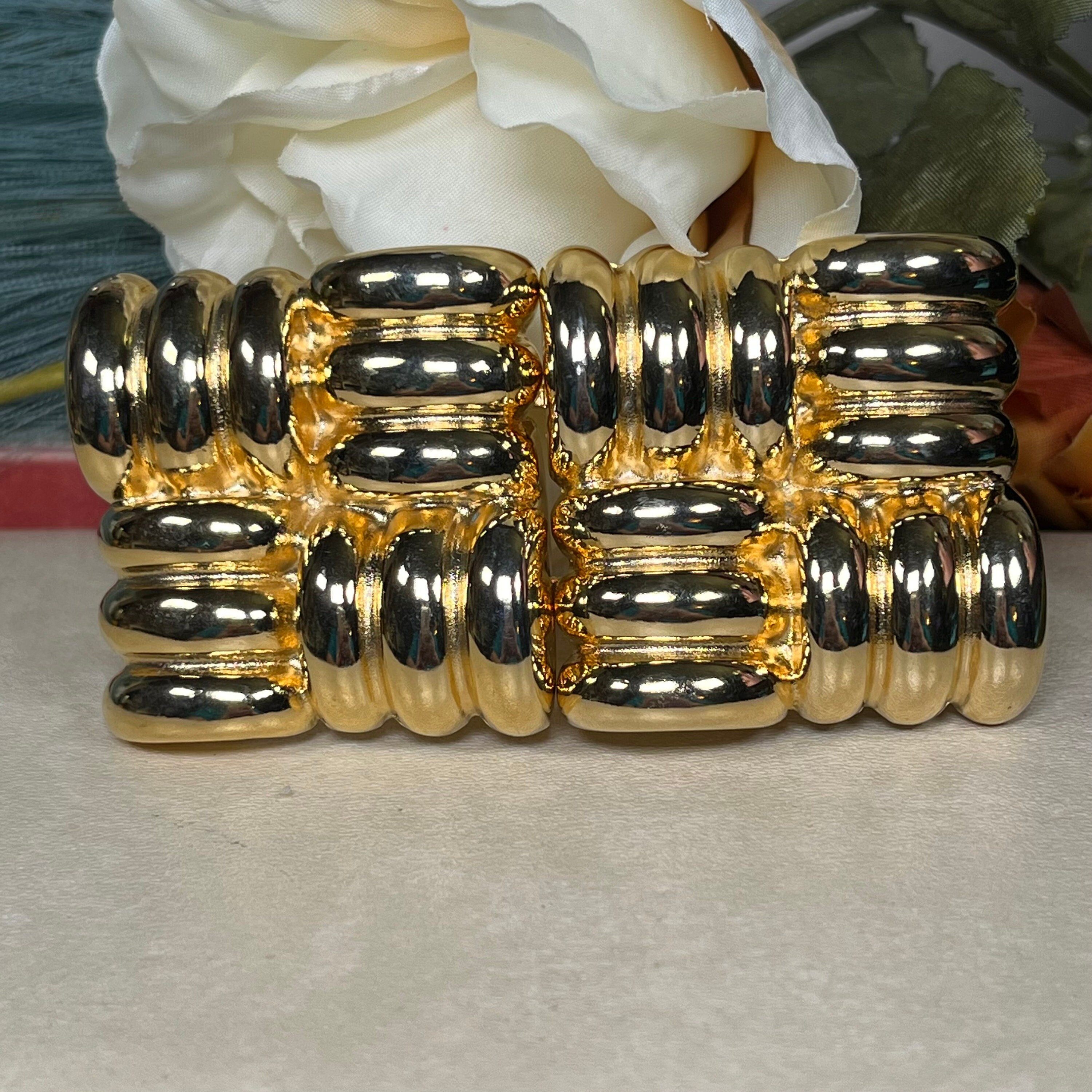 Chunky Gold Belt Etsy