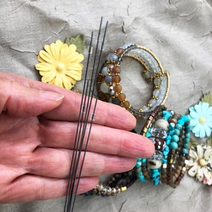 Magic Rods for use with The Coil Buddy.  Memory Wire Bracelet Guide Rods.  Beaded Bracelet Pattern Guide Rods, Magic Rods