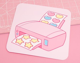 Kawaii Printer - Etsy