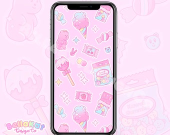 Kawaii Wallpaper Etsy Kawaii Wallpaper Etsy