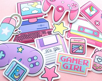 Gamer Girl Etsy - kawaii cute pink roblox girl