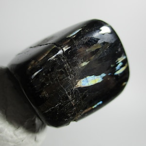 Authentic Greenland Nuummite Freeform. 64.58 Carats