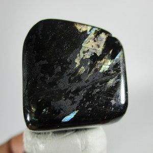 Authentic Grade A Greenland Nuummite Freeform. 98.44 Carats.