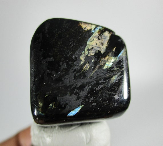 Authentic Greenland Nuummite Freeform 44.42 Carats Authentic Greenland Nuummite Freeform 44.42 Carats