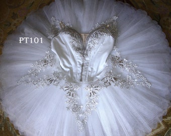 White/Silver performance tutu