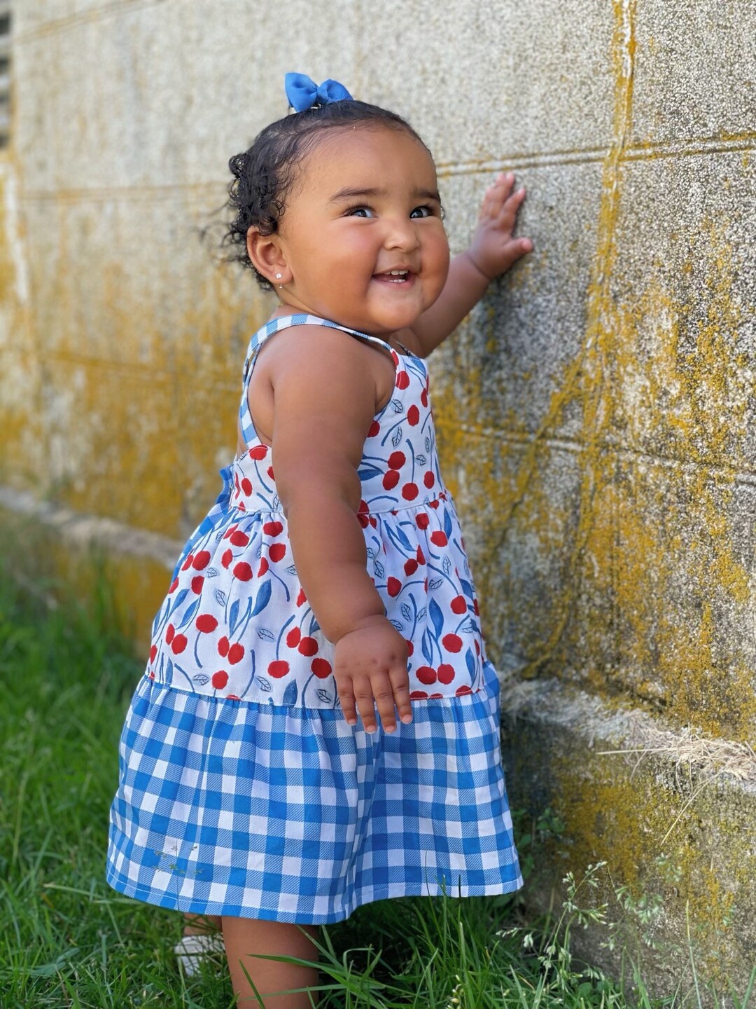 Cherry Dress for Toddler and Baby Etsy