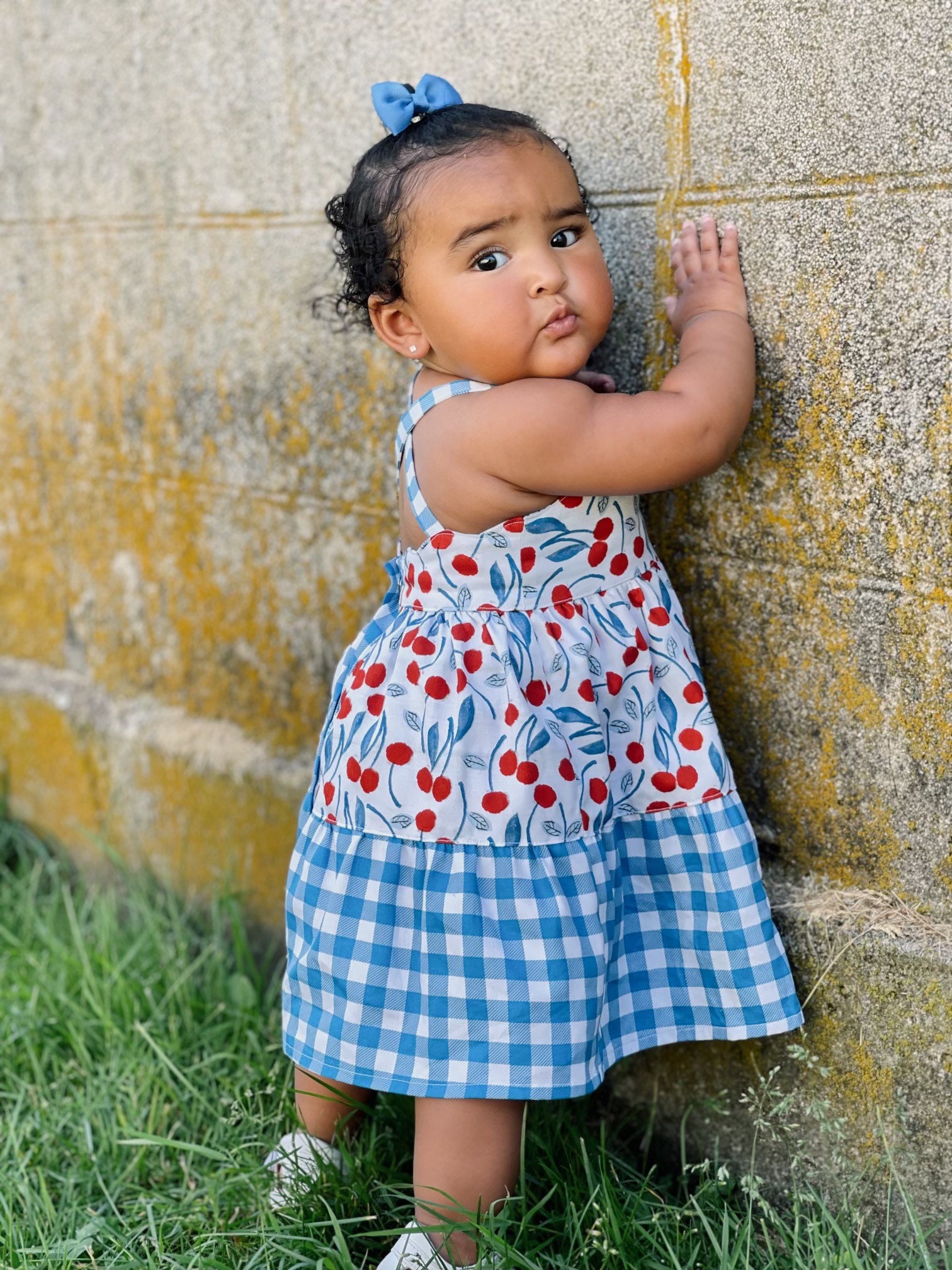 Cherry Dress for Toddler and Baby Etsy