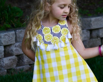 週末限定価格】Capri Mermaid Dress / lemon | darantonia.com