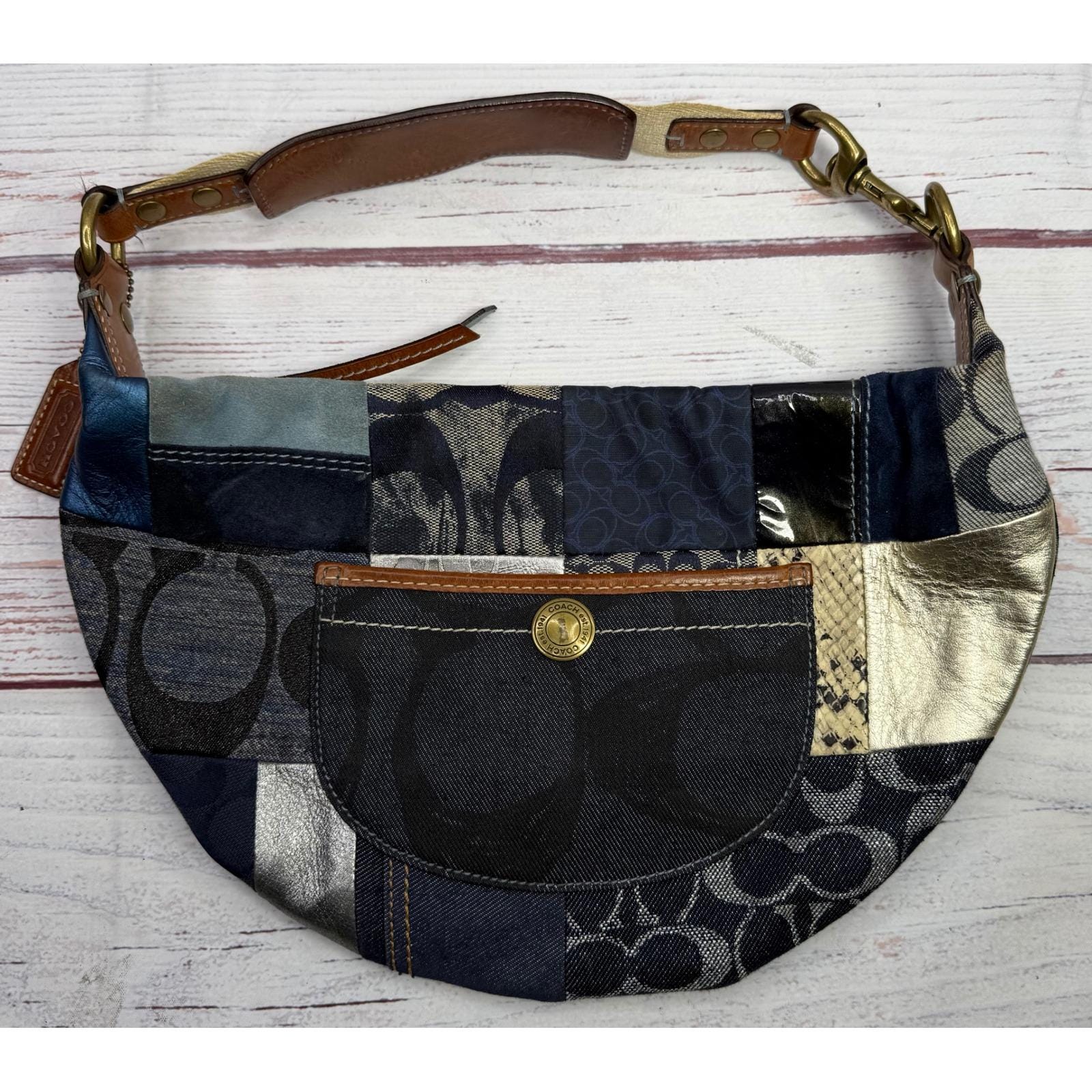 Coach Patchwork Bag - Etsy