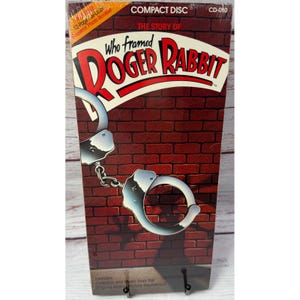 Story of Who Framed Roger Rabbit Dialogue & SOUNDTRACK cd Longbox factory SEALED