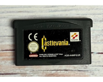Castlevania Circle of the Moon para Game Boy Advance (GBA) - Autêntico, testado e funcionando.