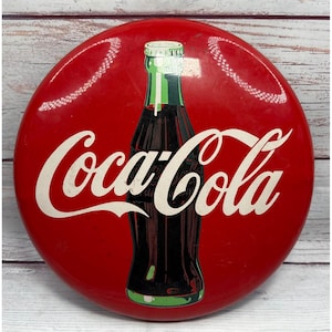 Coke Button Sign - Etsy