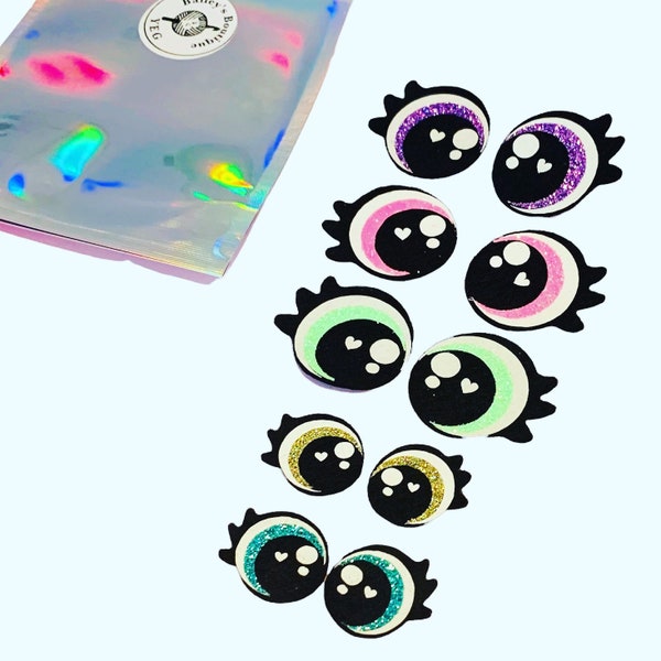 Felt Animal Eyes Etsy