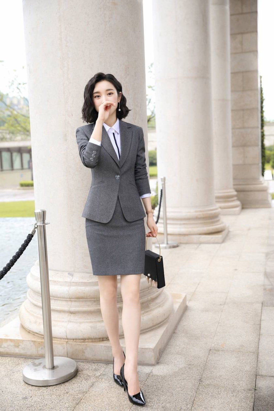 Office Lady Elegant Business Suits Sales Centre Female, 55% OFF