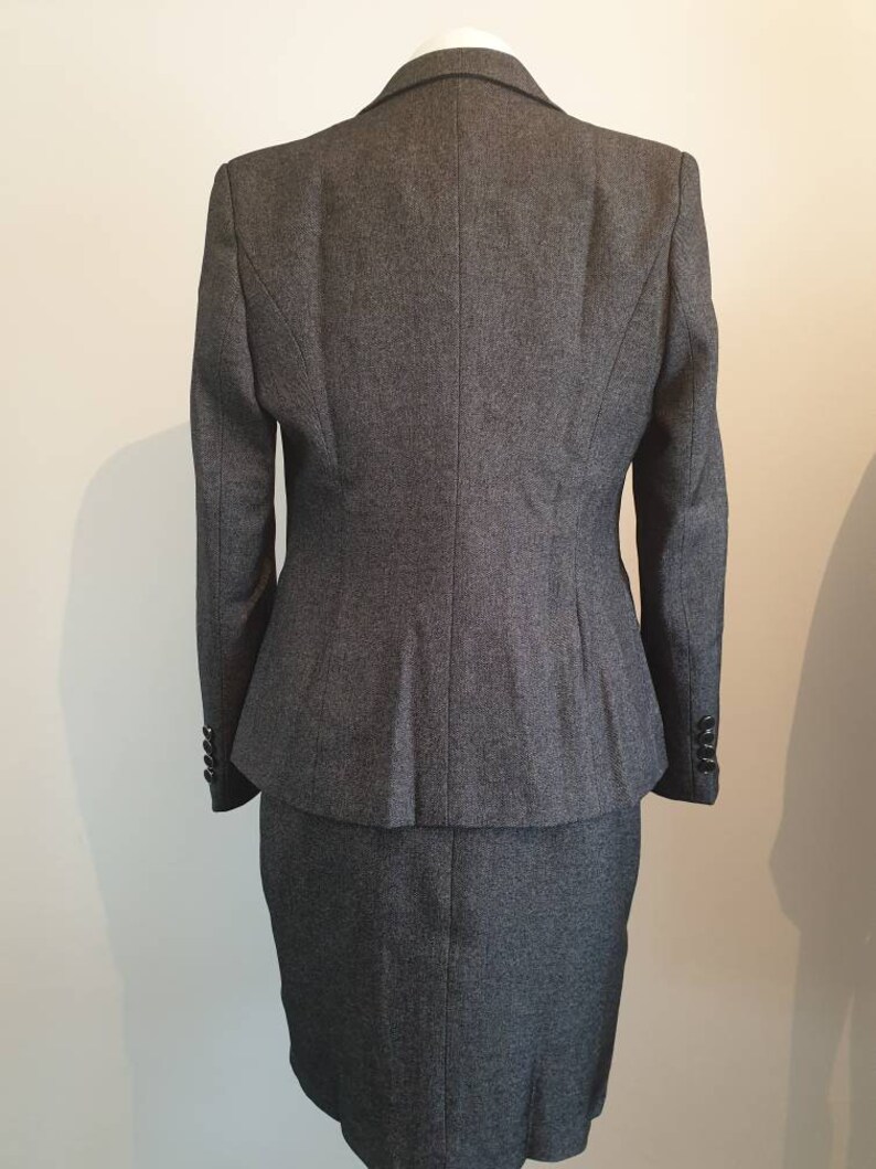 Charcoal Grey 4piece Suits for Women Formal Tailored Suits Etsy UK