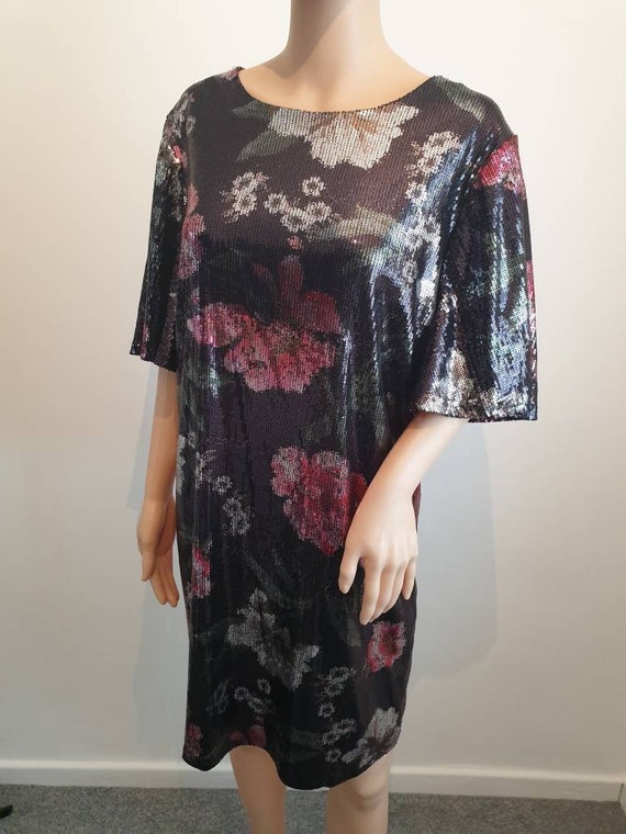 sequin party dress size 18