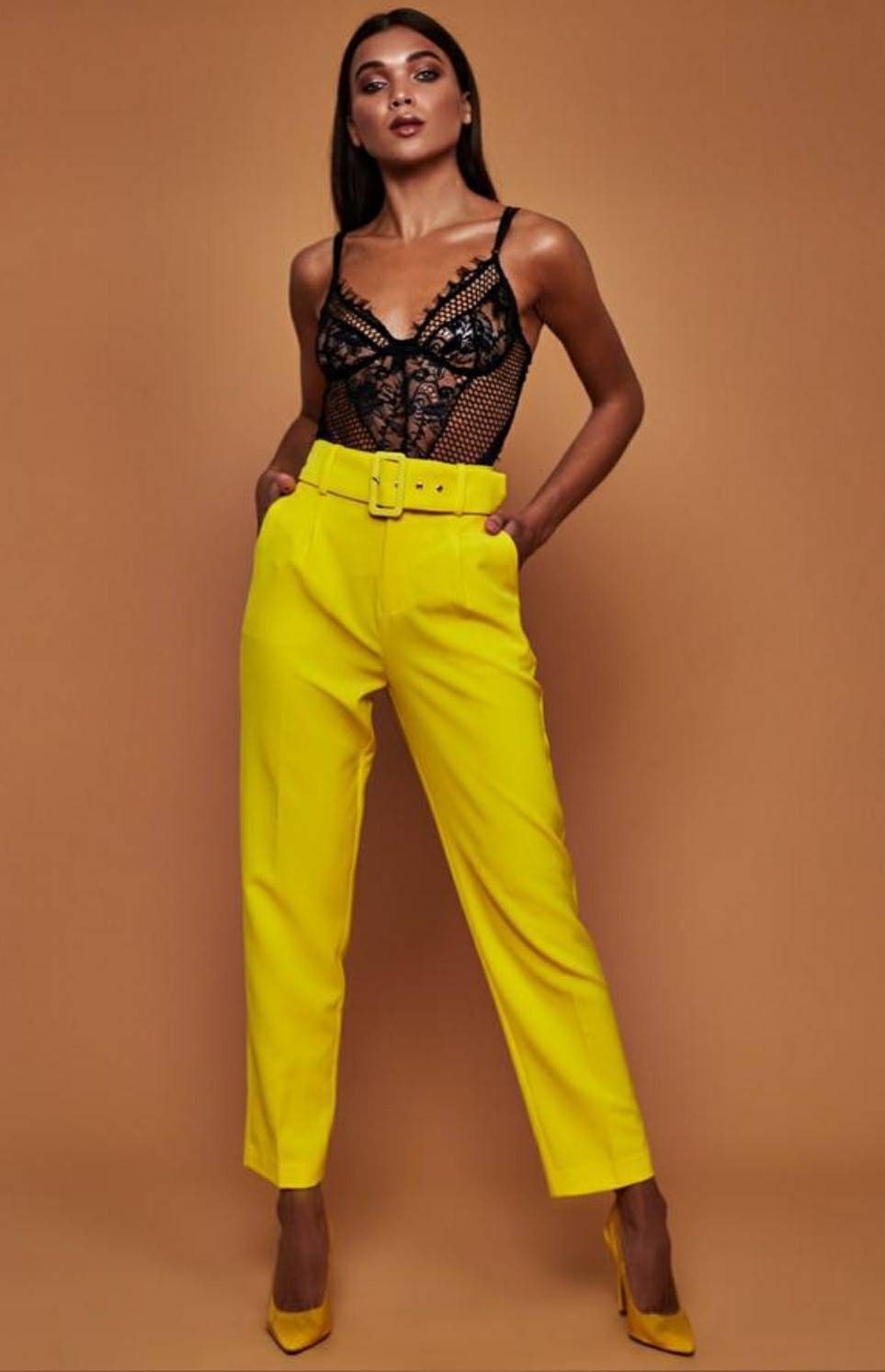 Ladies' Pants Yellow Pants Women's 