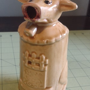 Vintage Ceramic Cow Creamer