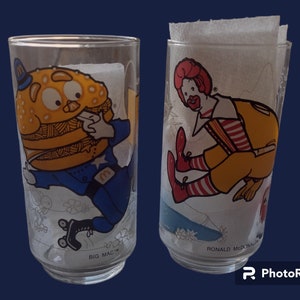 Vintage McDonald&#39;s glasses