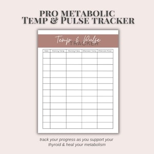 Professionele metabolische basale lichaamstemperatuurmeter | Holistische gezondheids- en welzijnstools | Temperatuur- en hartslagmeter voor schildklierherstel