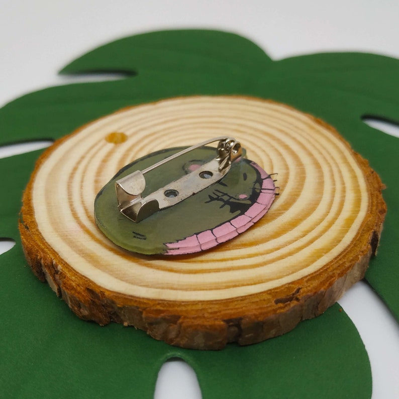 Sleeping Rat Pin Cute Novelty Alternative Accessories