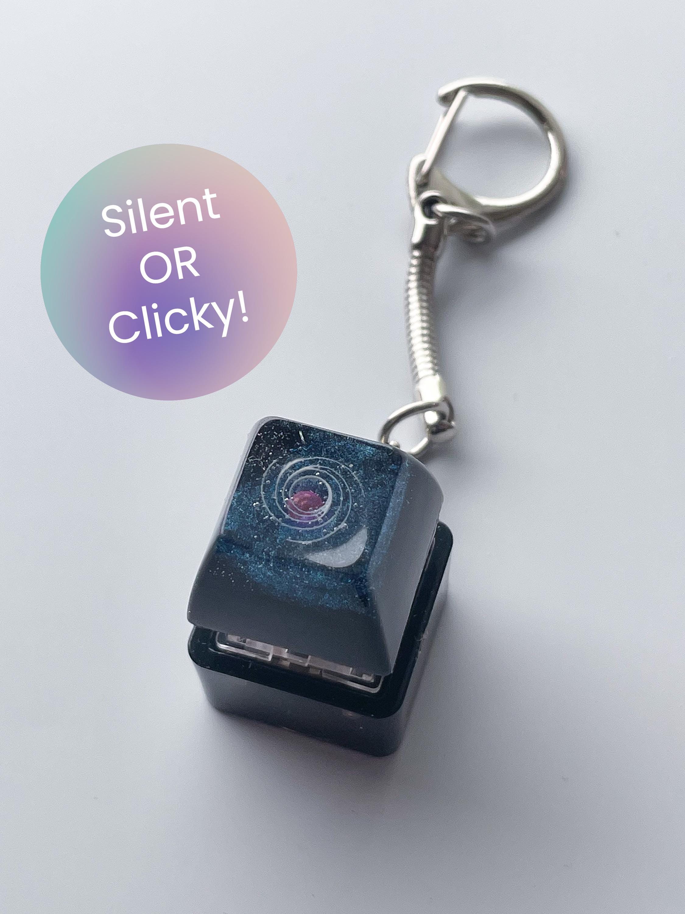 Keyboard Keychain Fidget Galaxy