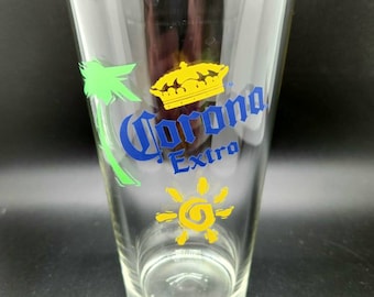 Corona Extra Pint Beer Glass