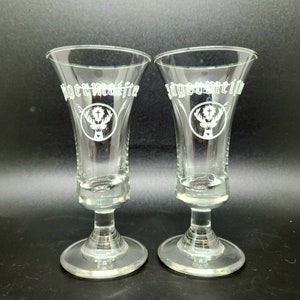 Jagermeister Stemmed 2 cl Shot Glasses Set of 2