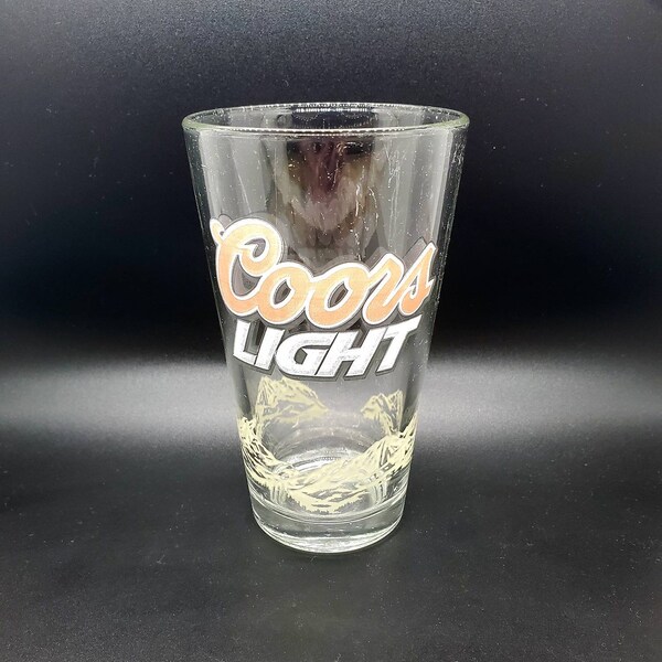 Roxley Coors Official 2021 Light Pint Beer Lager Glass [Set van 2 glazen