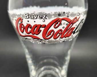 Vintage French Coca-Cola Light 12 Ounce Glass
