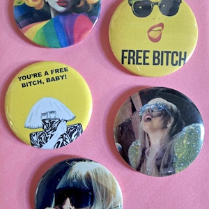 Lady GaGa 2.25 inch Buttons