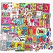 10, 25 or 50 Random Keith Haring Stickers 