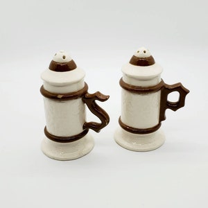 Vintage Stein Salt and Pepper Shaker Set