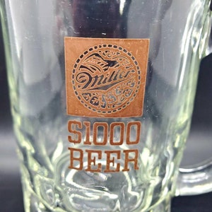 Rare Vintage Miller 1000 Beer 12 Ounce Mug