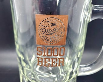 Rare Vintage Miller 1000 Beer 12 Ounce Mug