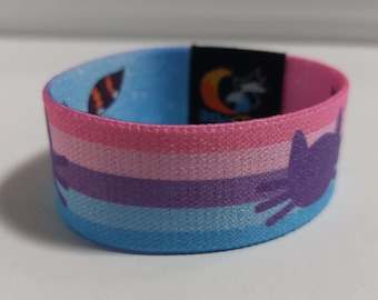 Catgender - Evolve Your Colors Collection - Sassy Reversible Wristband Bracelet