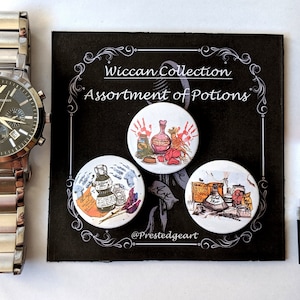 Assortment of Potions - Badges