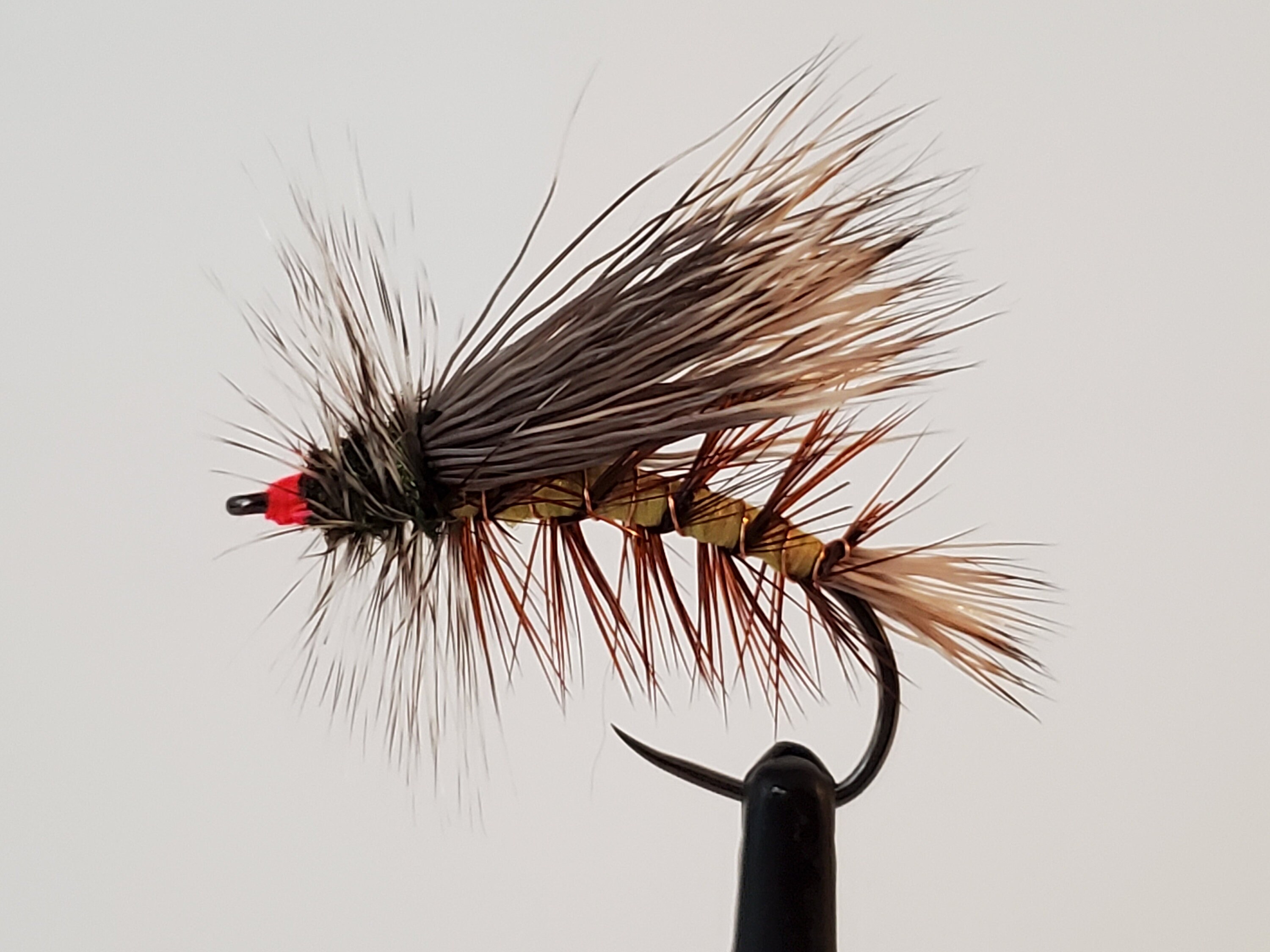 Orange Crystal Stimulator Dry Fly Hook Size 10 Fly Fishing Trout Flies