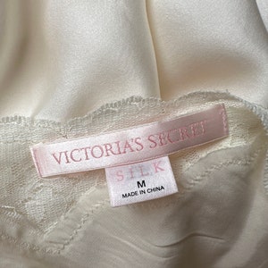 Vintage VICTORIAS SECRET Pure Silk Lace Long Slip Dress - Etsy