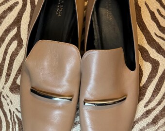 Via Spiga Tallis Flat Leather Men Loafer