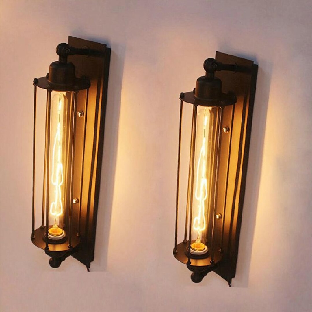 Retro Style Industrial Wall Light Industrial Wall Sconce Etsy