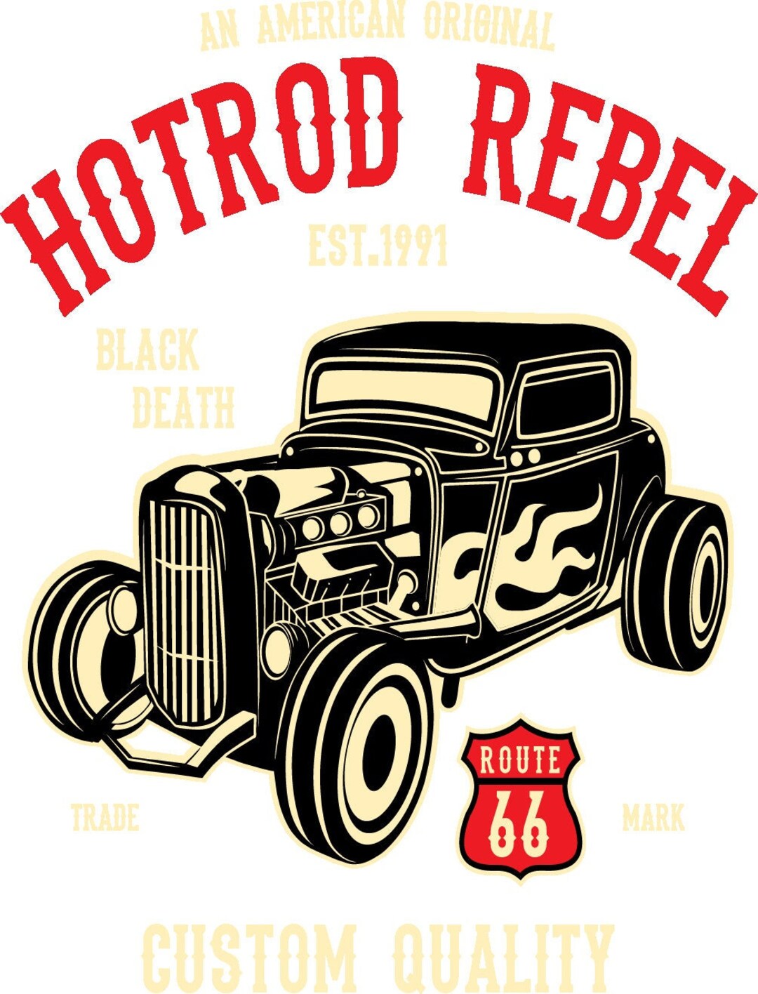 Hot Rod Car Shirt Graphic - Etsy