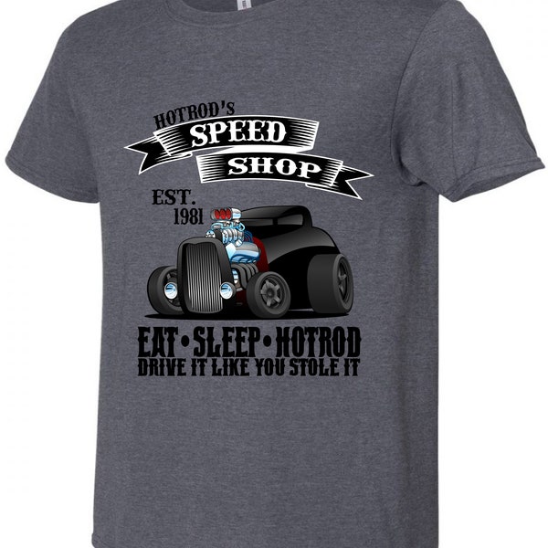 Hot Rod Speed Shop SVG