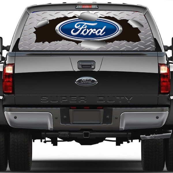 Truck Rear Window Decals - Etsy