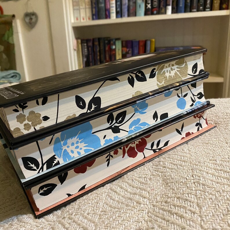 Kingdom of the Wicked Keri Maniscalco Stenciled Books Etsy