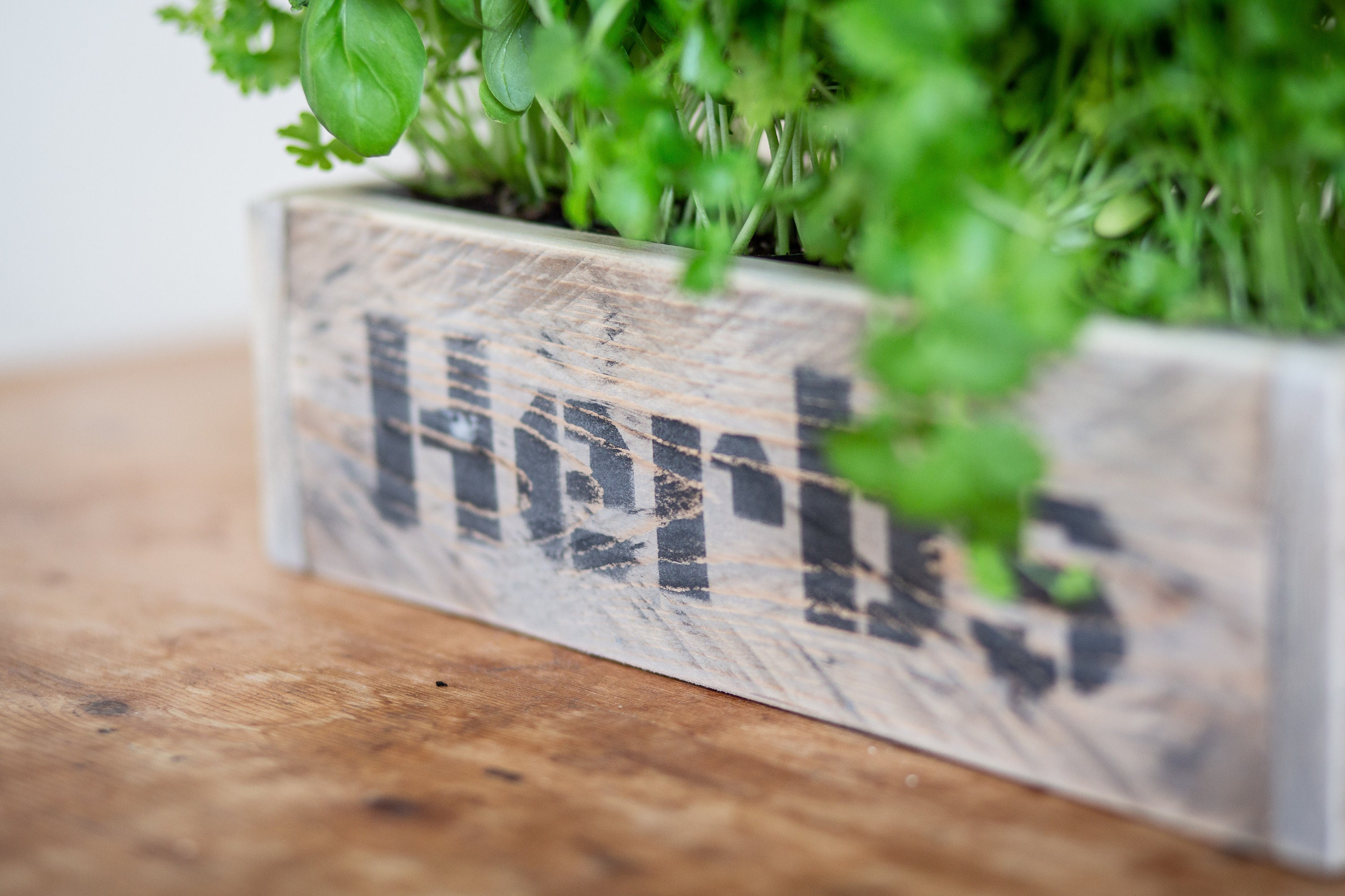 Reclaimed Wooden Herb Box Etsy UK