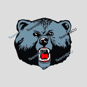 Livingstone College svg - Custom Simplified Version - Cut File - HBCU SVG - Livingstone Blue Bear svg - Graduate - Alumni