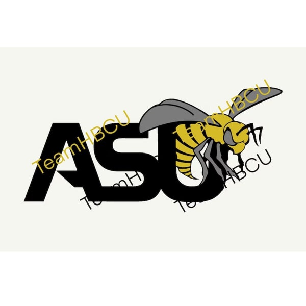 ASU svg - Custom Simplified Version - Easy Cut File Vinyl - HBCU SVG - Alabama State University - Graduate - Alabama State University svg